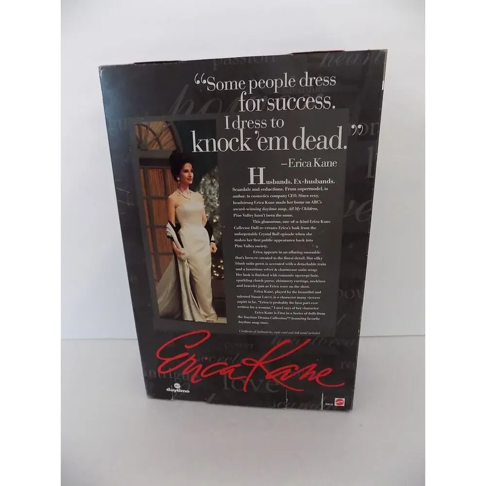 1998 Erica Kane All My Children Barbie doll Mattel 20816 NEW in BOX